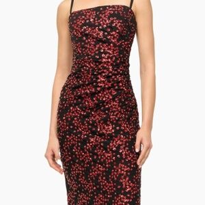 STAUD FLORENTINA Dress (Holiday collection 2025)